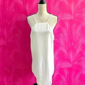 NWT Dainty Hooligan White Cocktail Dress Size: Large
